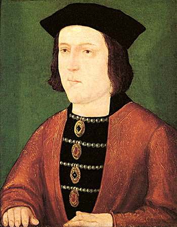 Ryszard III był bardzo lojalny wobec swego brata, króla Edwarda IV. © Wikimedia Commons, domena publiczna.