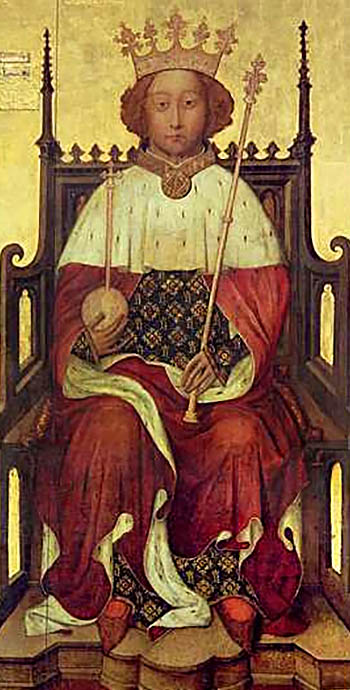 Portret Ryszarda II. © Wikimedia Commons, domena publiczna