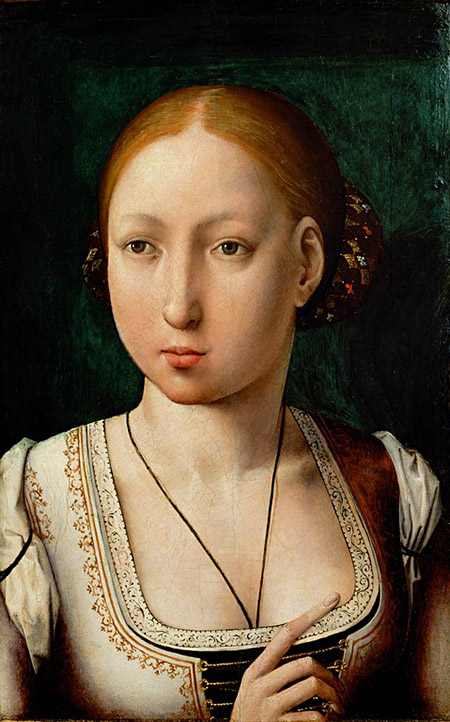Portret Joanny Szalonej, córki Królów Katolickich. © Wikimedia Commons, domena publiczna.