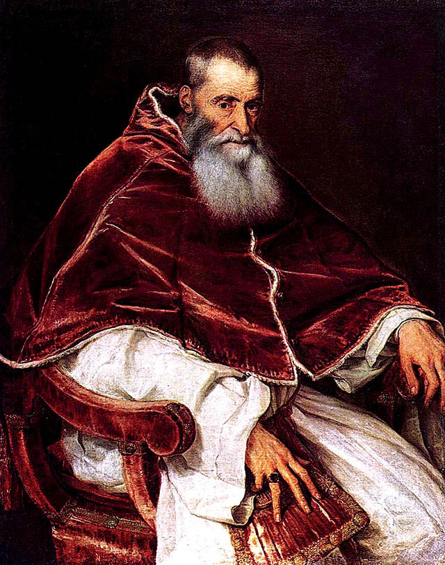 Papież Paweł III odebrał Henrykowi tytuł Obrońcy Wiary nadany mu przez Leona X. Wikimedia Commons, domena publiczna.