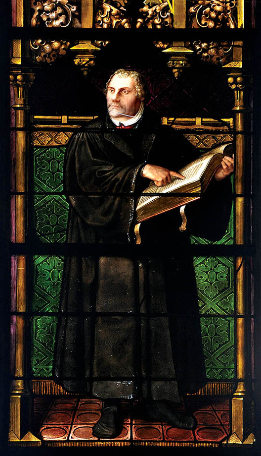Marcin Luter, podobnie jak Henryk, stał się wrogiem papiestwa. Wikimedia Commons, domena publiczna.