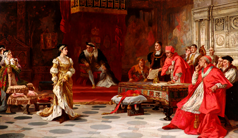 Henryk VIII odsunął od siebie Katarzynę Aragońską, bo nie dała mu zdrowego syna. Nie przypuszczał nawet, że być może to on sam jest temu winien. © Wikimedia Commons, domena publiczna.