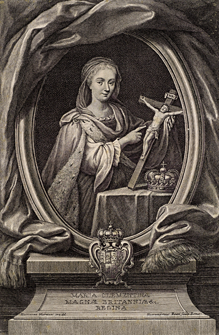 Maria Klementyna odrzuciła marzenia o koronie na rzecz krzyża. Za krzyż uważała swoje małżeństwo. © Wikimedia Commons, domena publiczna. 
