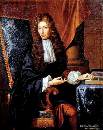 Robert Boyle na portrecie z ok. 1689 roku. © Wikimedia Commons, domena publiczna. 